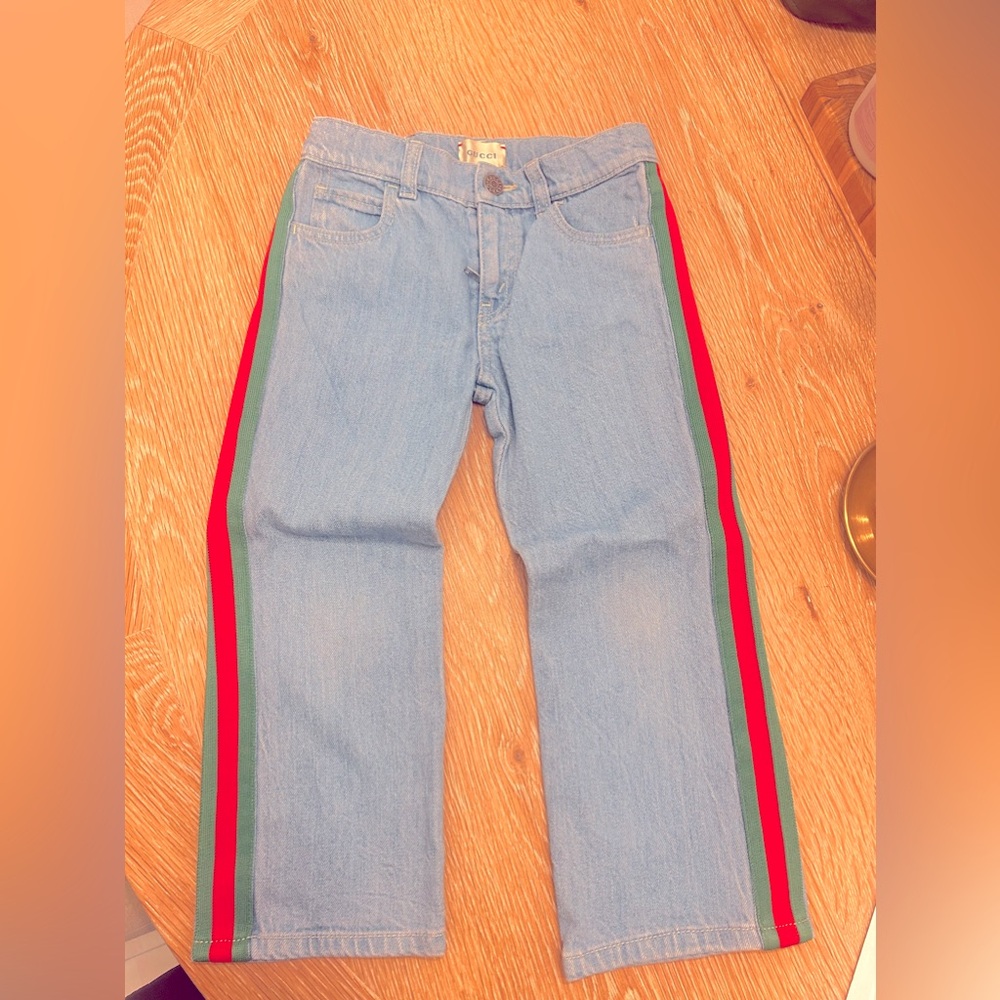 Gucci jeans used ( like new ) as is